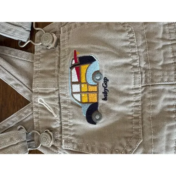 VTG Baby Gap Shortalls 18mos - Picture 2 of 5